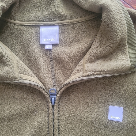 Bench Men's Zip-Up Sweatshirt Size XXL - Picture 2 of 8